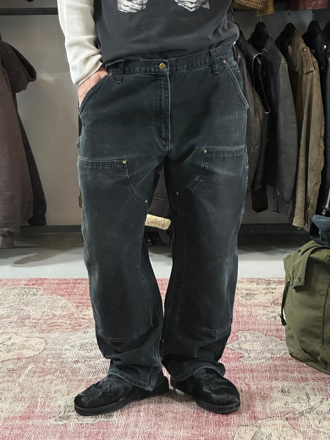 OG 칼하트 B136 더블니 팬츠 칼하트 썩블니 상품이미지10