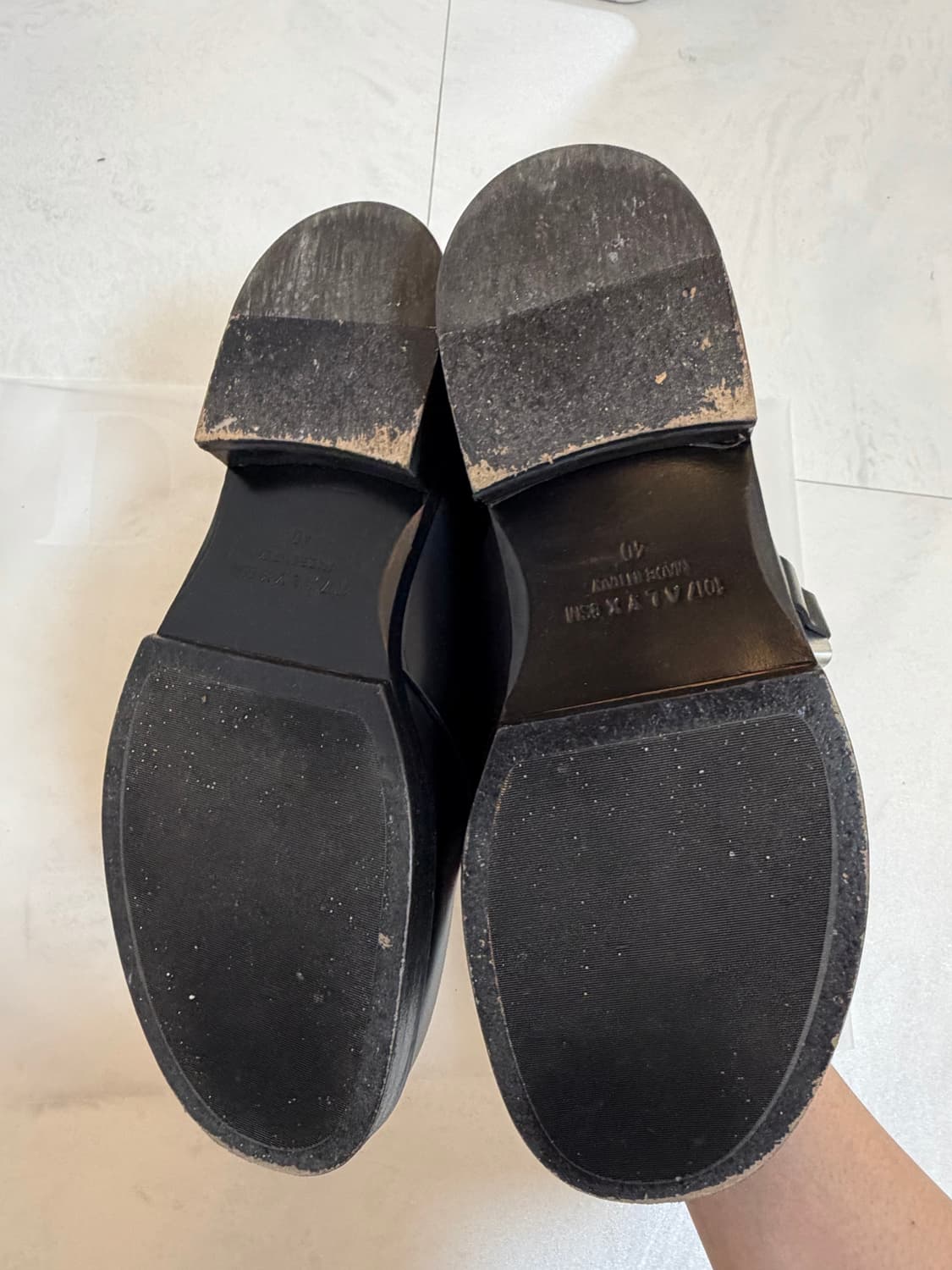 1017 ALYX 9SM loafer EU40 상품이미지5
