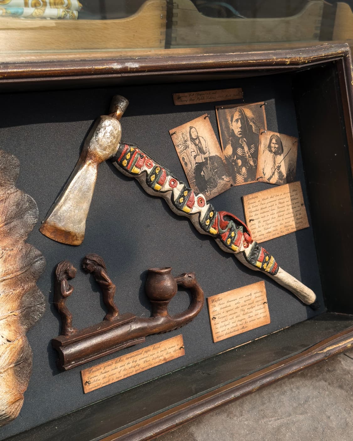 빈티지 소품 네이티브 인디언 아트워크 프레임 상품이미지7