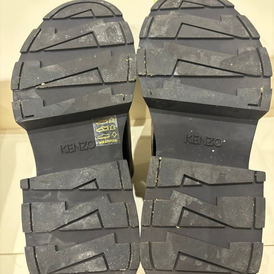 KANZO 통굽 워커 상품이미지4