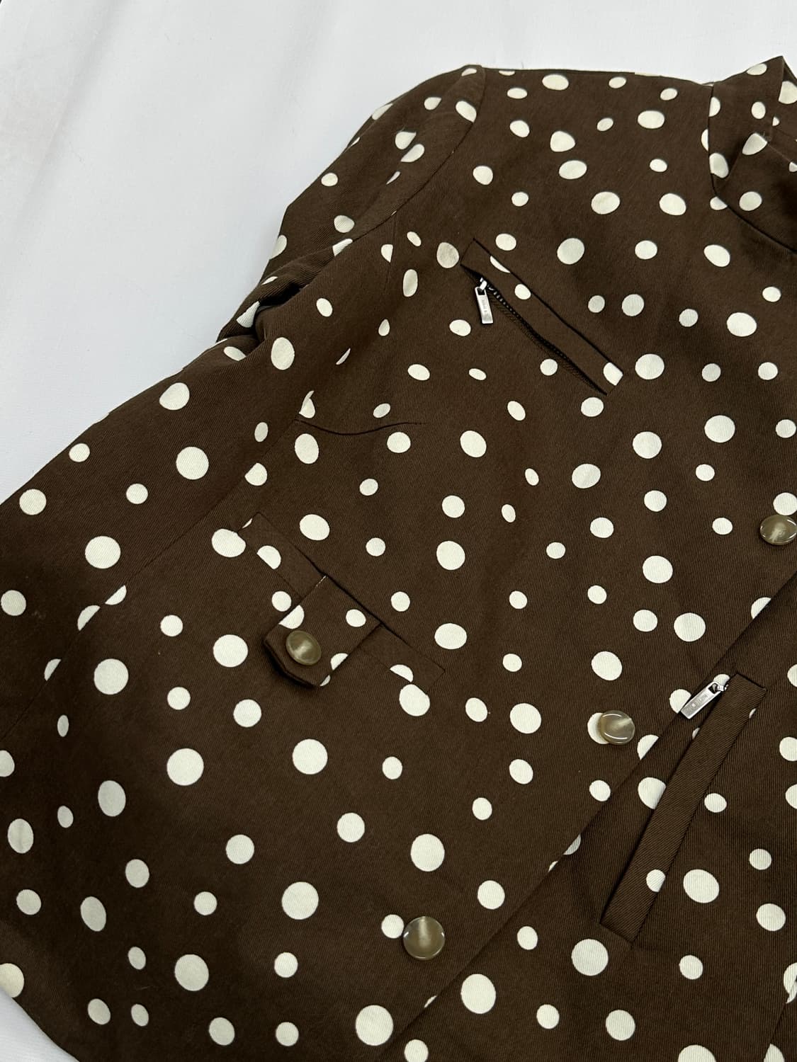 🤎HANAE MORI 도트 러블리 자켓🤎 일본 빈티지 그런지 너드걸 상품이미지4