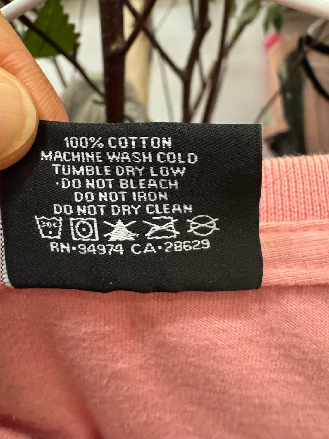 🧥 Stüssy 스투시 베이직 로고 반팔 티셔츠 (핑크) 상품이미지8