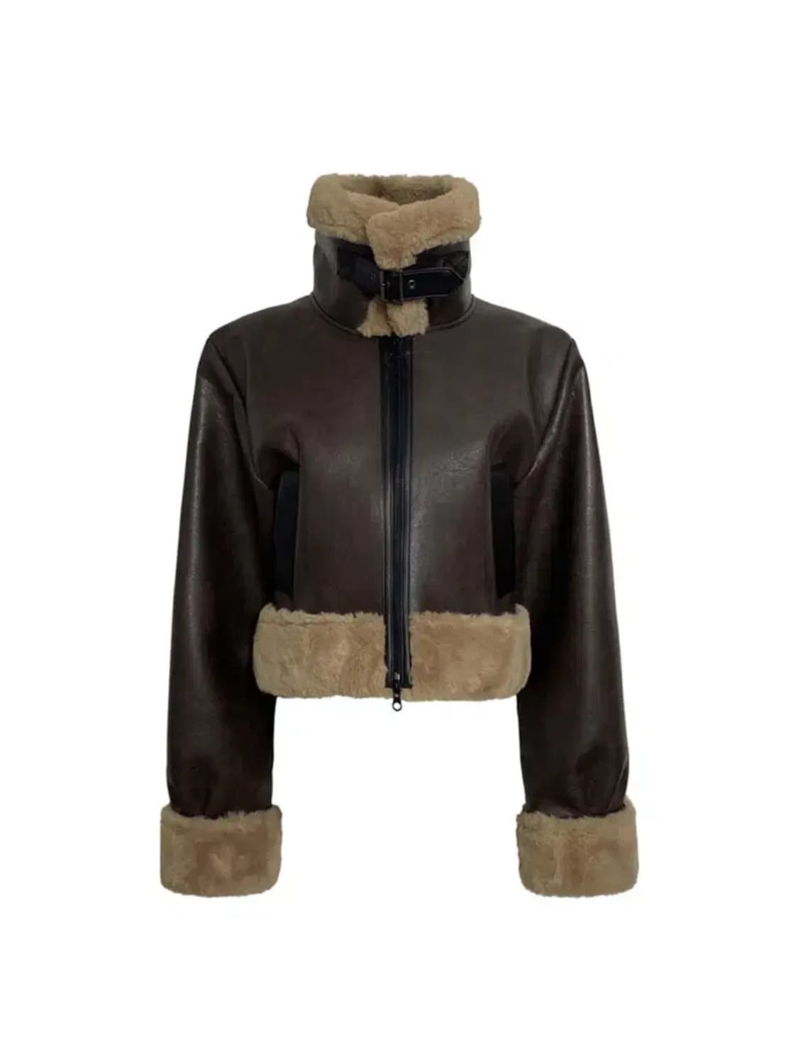 BOHEMIAN SEOUL 보헤미안 서울 무스탕 브라운 상품이미지1