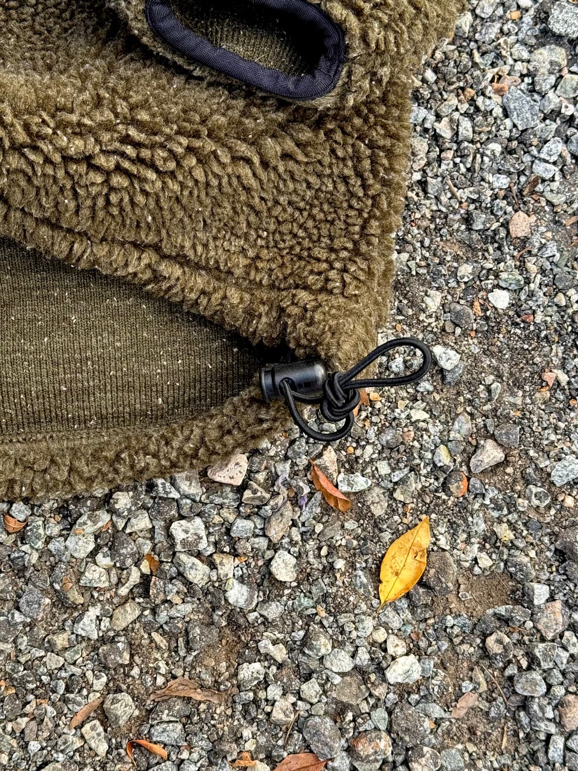 90s USA Made 빈티지 펜필드 쉐르파 플리스 하프집 후디 상품이미지7