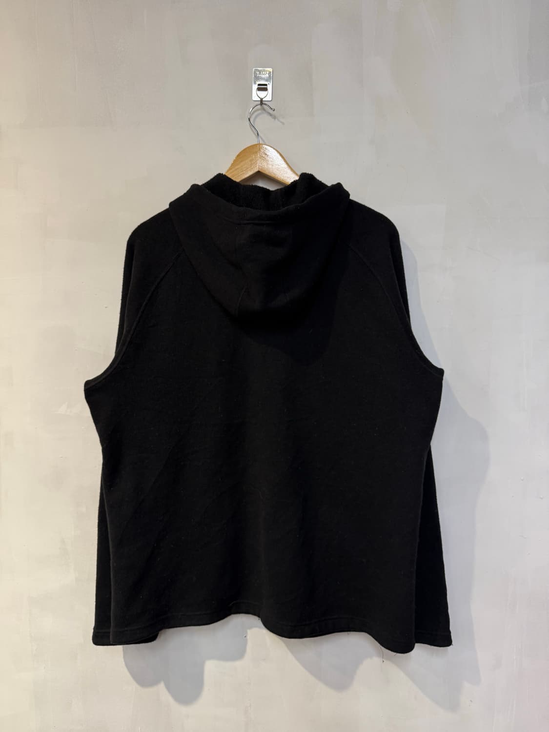 파타고니아 블랙 플리스 후드집업 상품이미지4