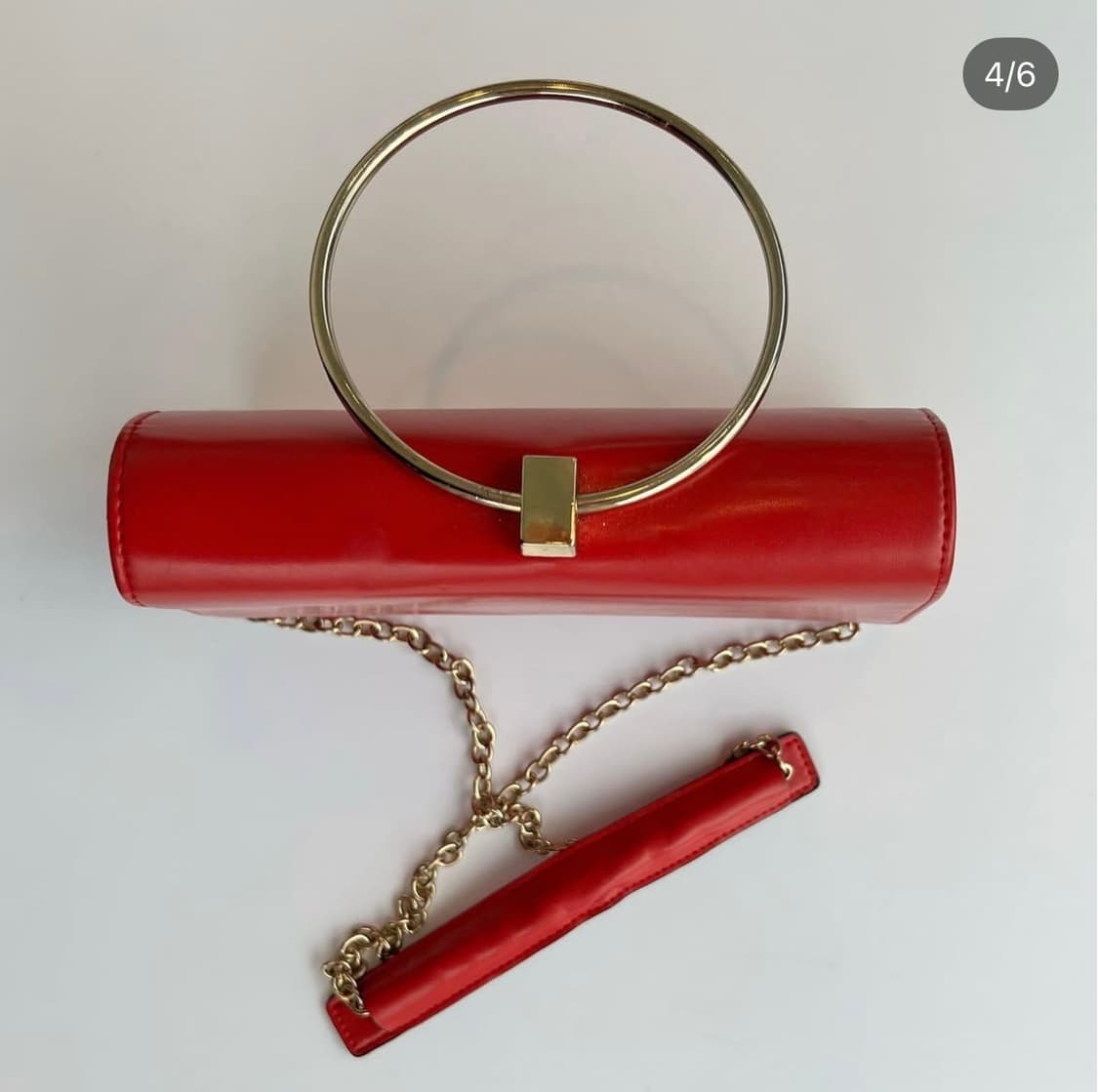 빈티지 레드 백 상품이미지4