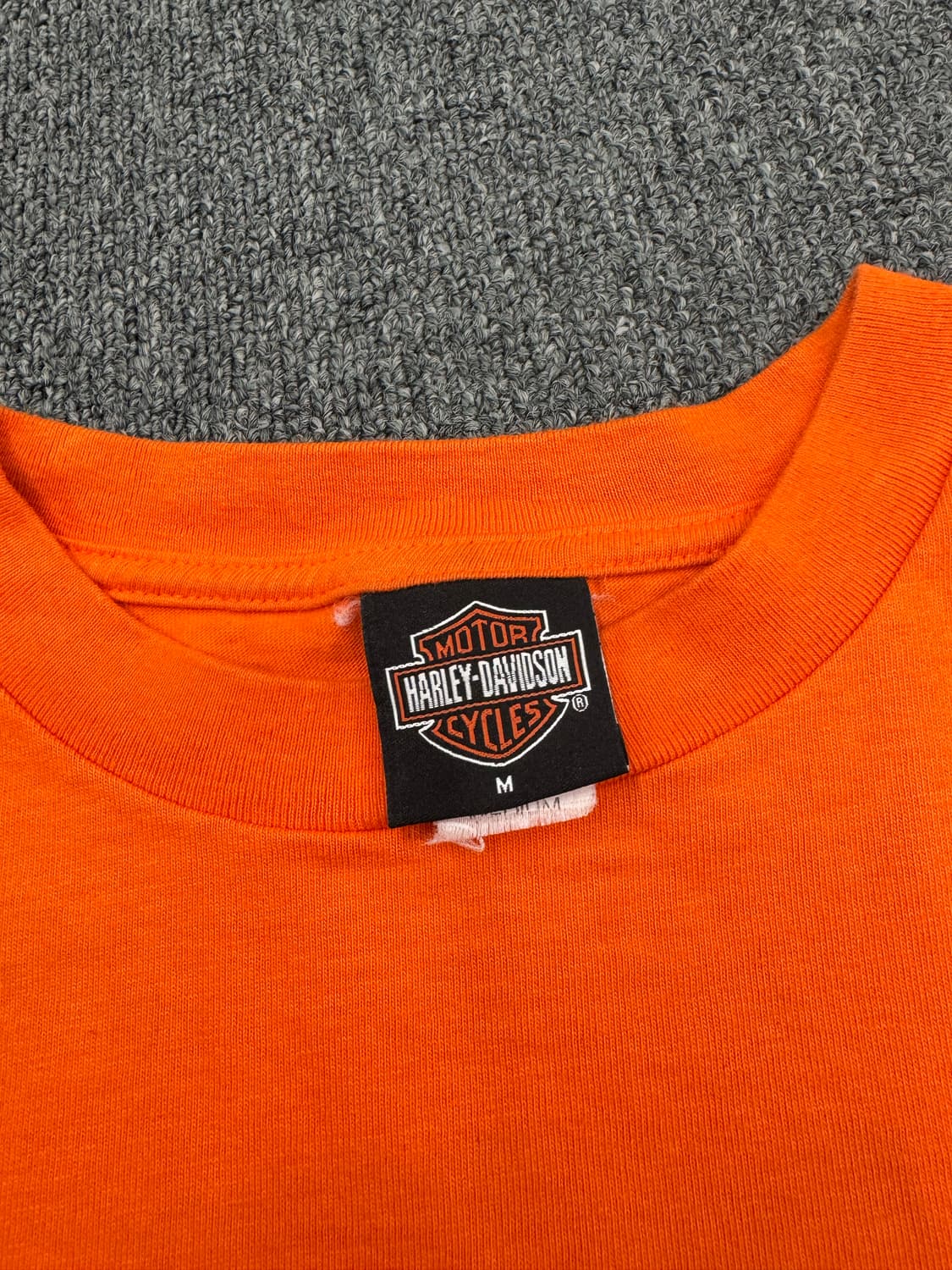 M)할리데이비슨 빈티지 프린팅 Las vegas 포켓 반팔 상품이미지3