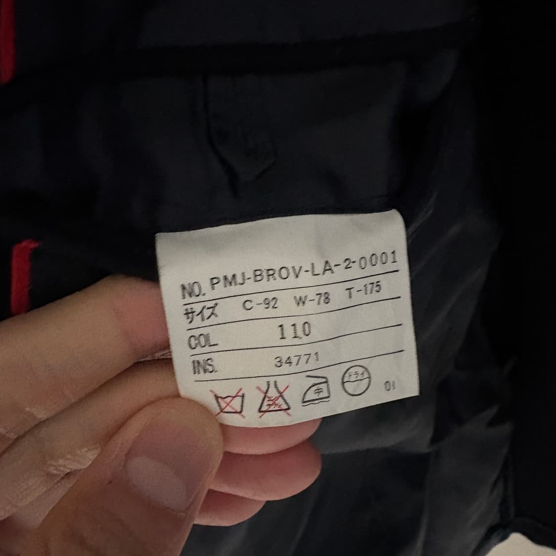 제이프레스 3 roll 2 울 금장 블레이저 / 네이비, M 상품이미지7