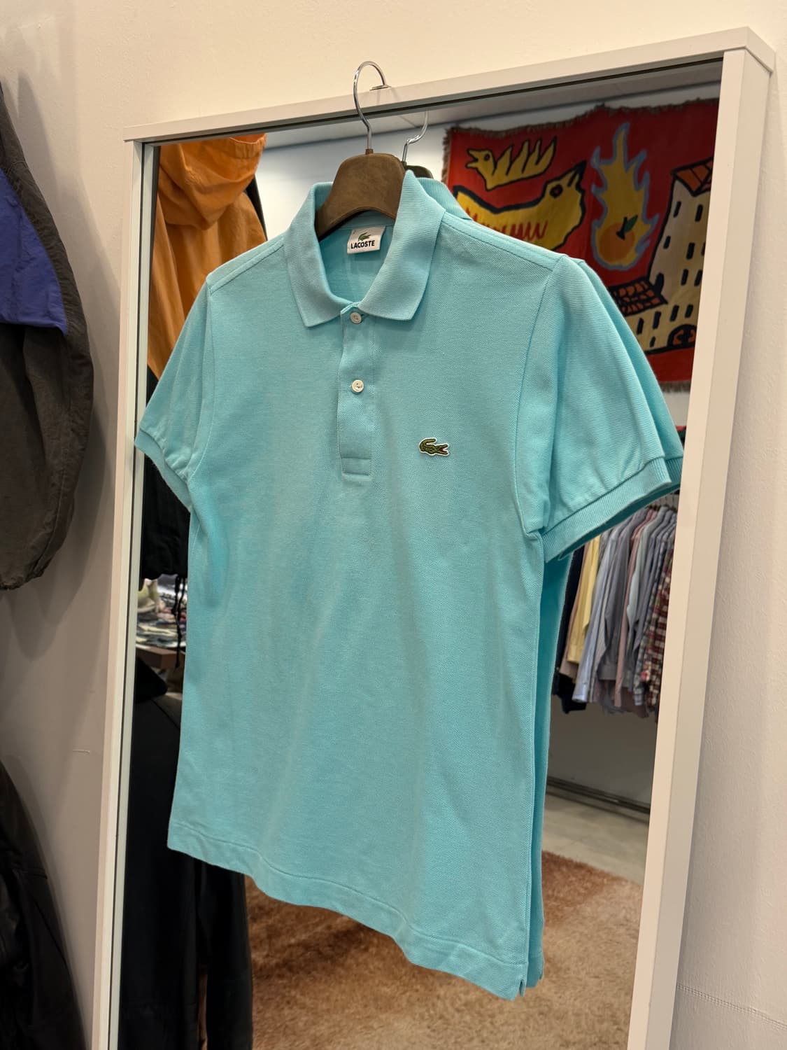 Lacoste 라코스테 pk 반팔 티셔츠 (mint) 상품이미지1