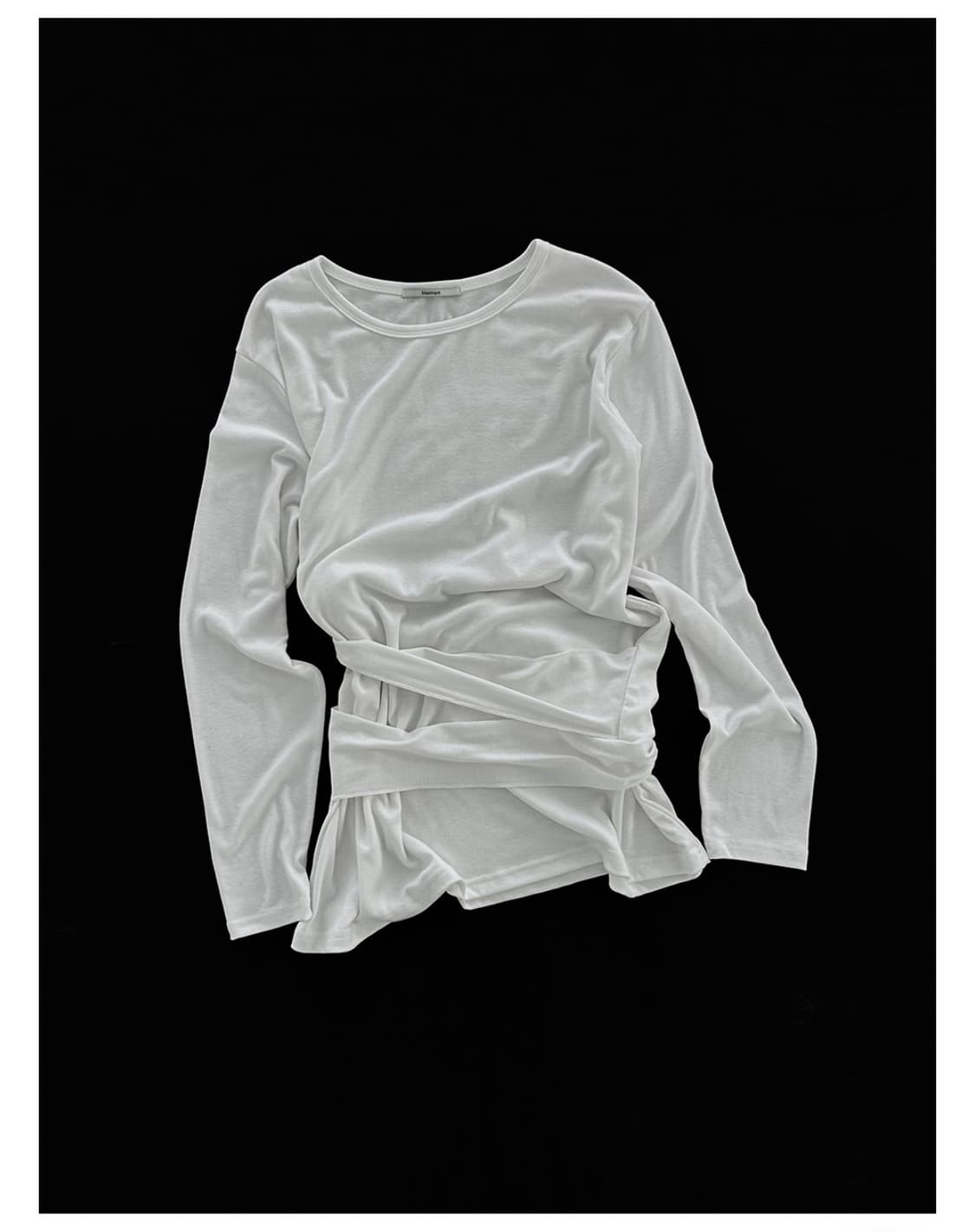 매니크 타이 루즈핏 롱슬리브 상품이미지3