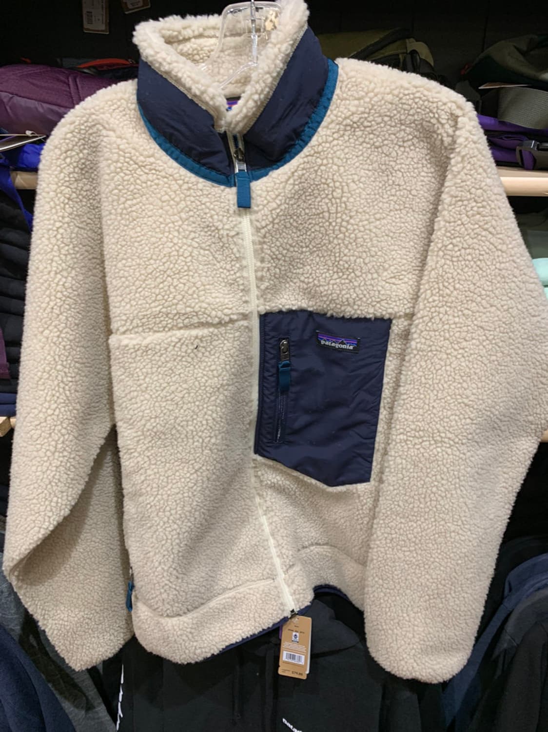 파타고니아 레트로 엑스 자켓 아이보리 S 상품이미지1