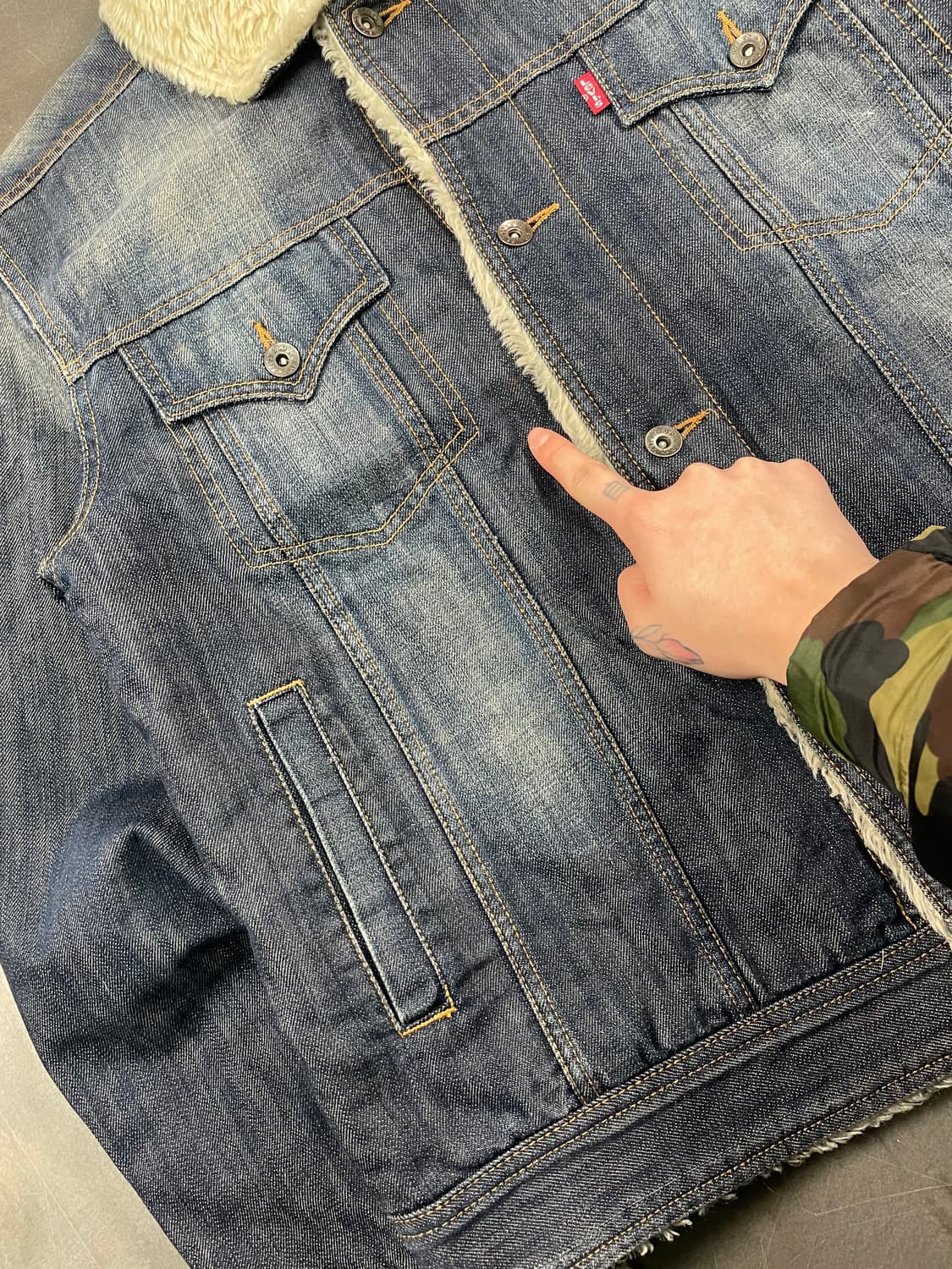 리바이스 쉐르파 데님 자켓 상품이미지3