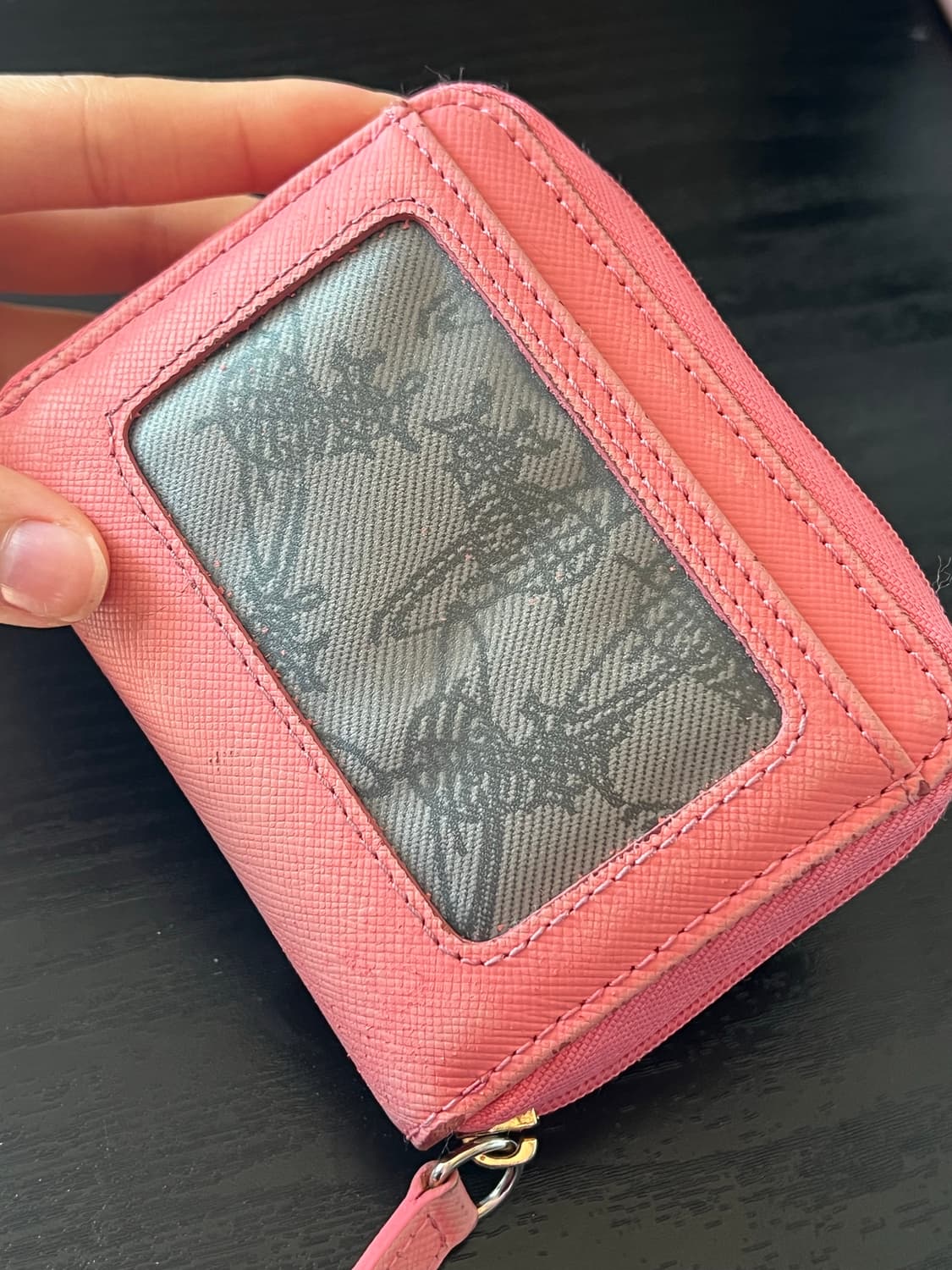 비비안 웨스트우드 코랄핑크 카드지갑 상품이미지5