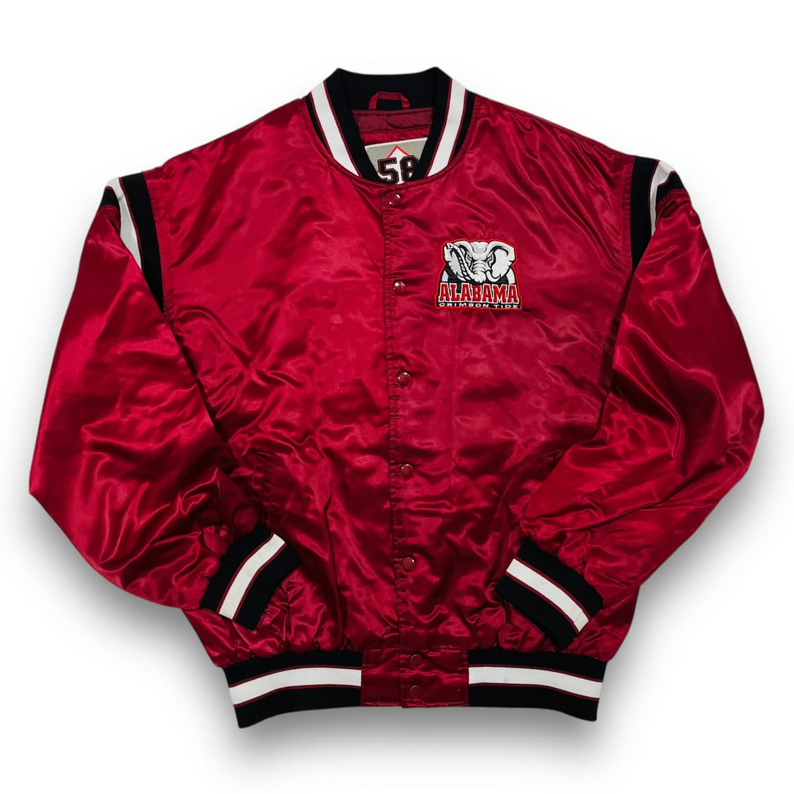 58 스포츠 알라바마 새틴 스타디움 빈티지 올드스쿨 자켓 상품이미지4