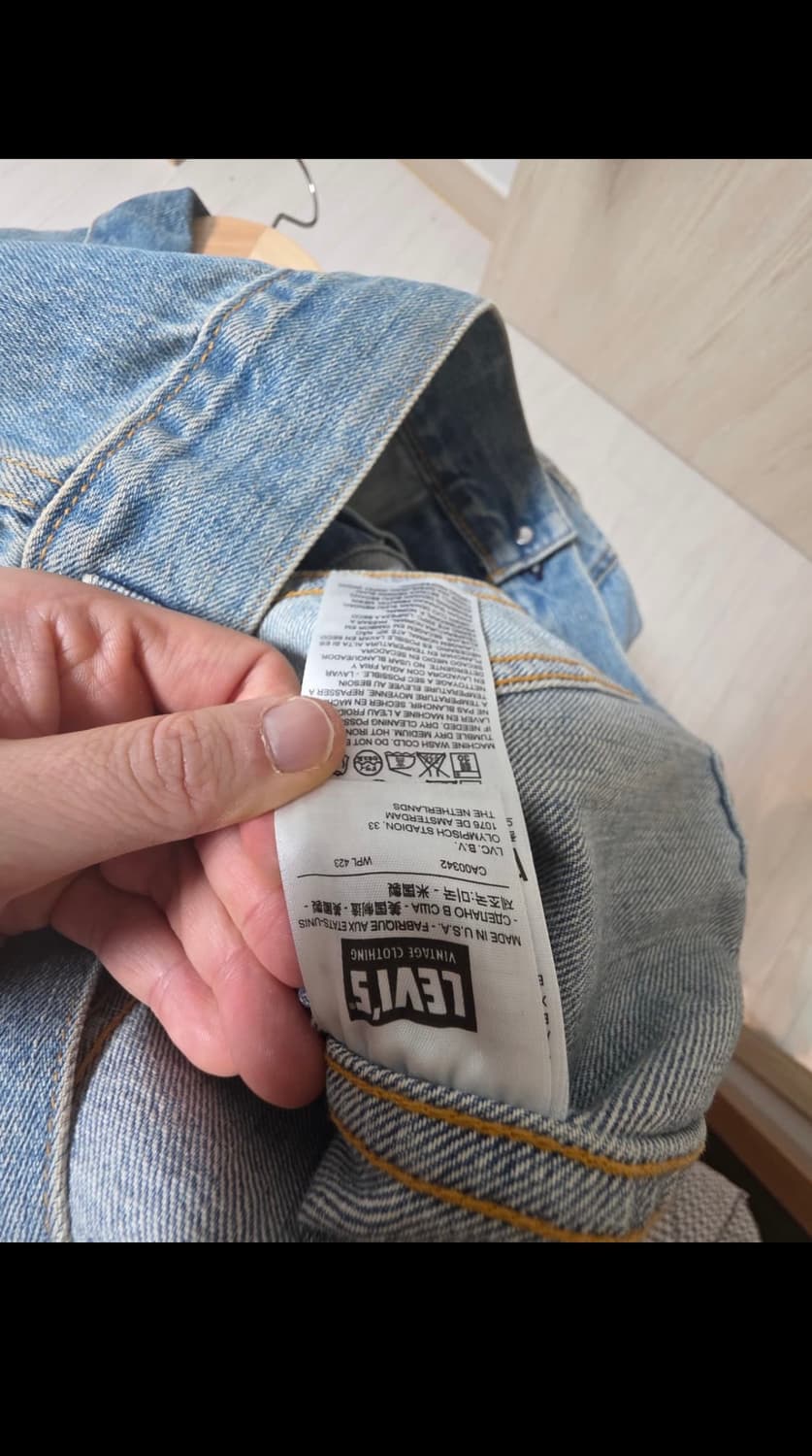 LVC 1970 아카이브 오렌지탭 타입3 트러커 M 상품이미지7