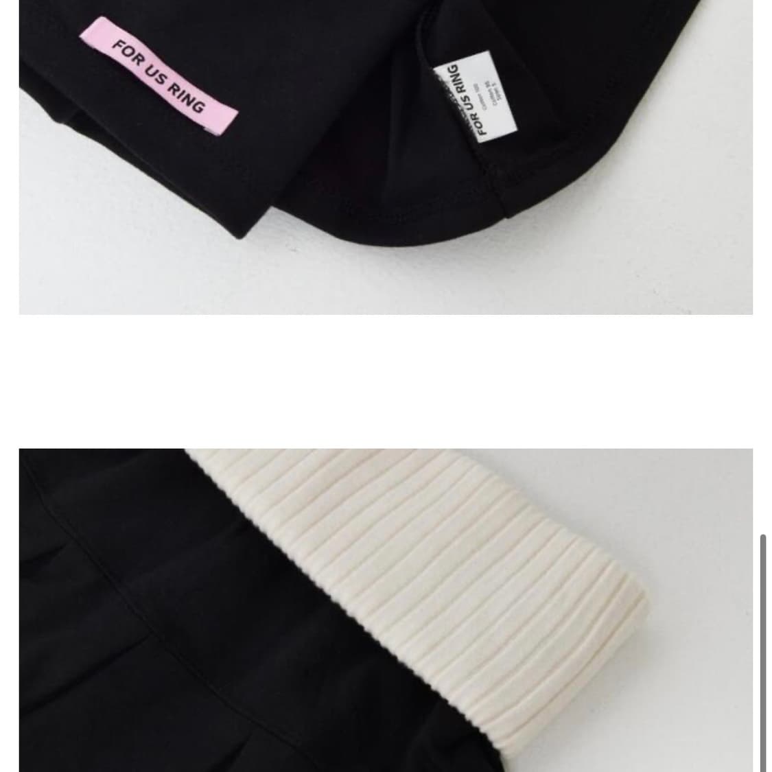 포어링 플리츠 미니스커트 상품이미지3