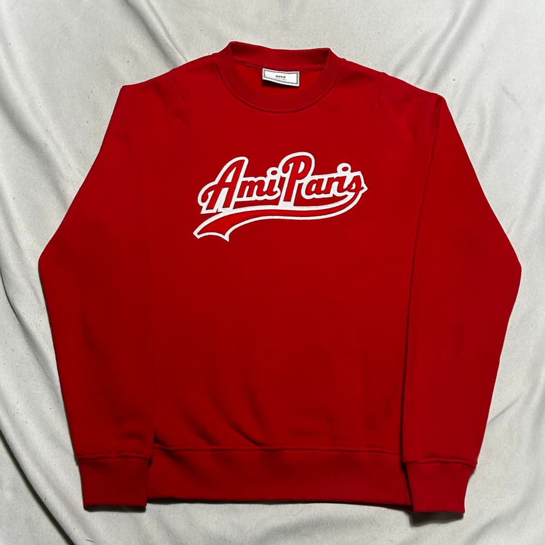 2 아미 파리스 레드 맨투맨 상품이미지2