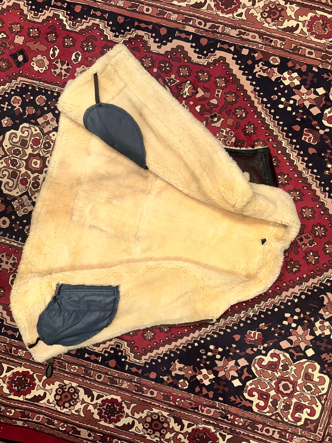 ( XL ) B3무스탕 워크웨어 아메카지 빈티지가죽자켓 빈티지무스탕 상품이미지5