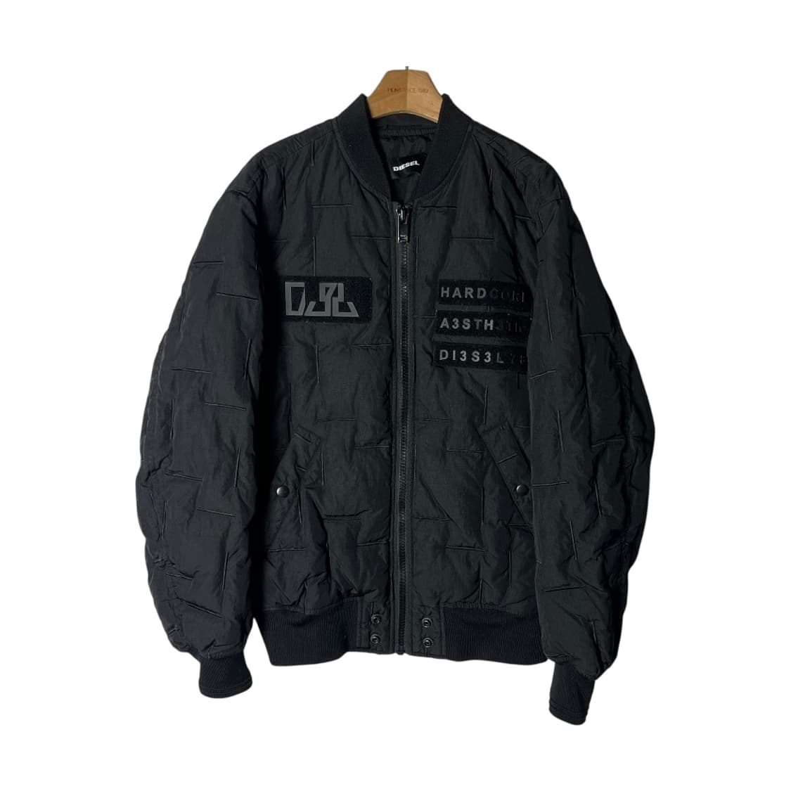[Diesel] 디젤 기하학 하드코어 MA-1 봄버자켓 상품이미지1