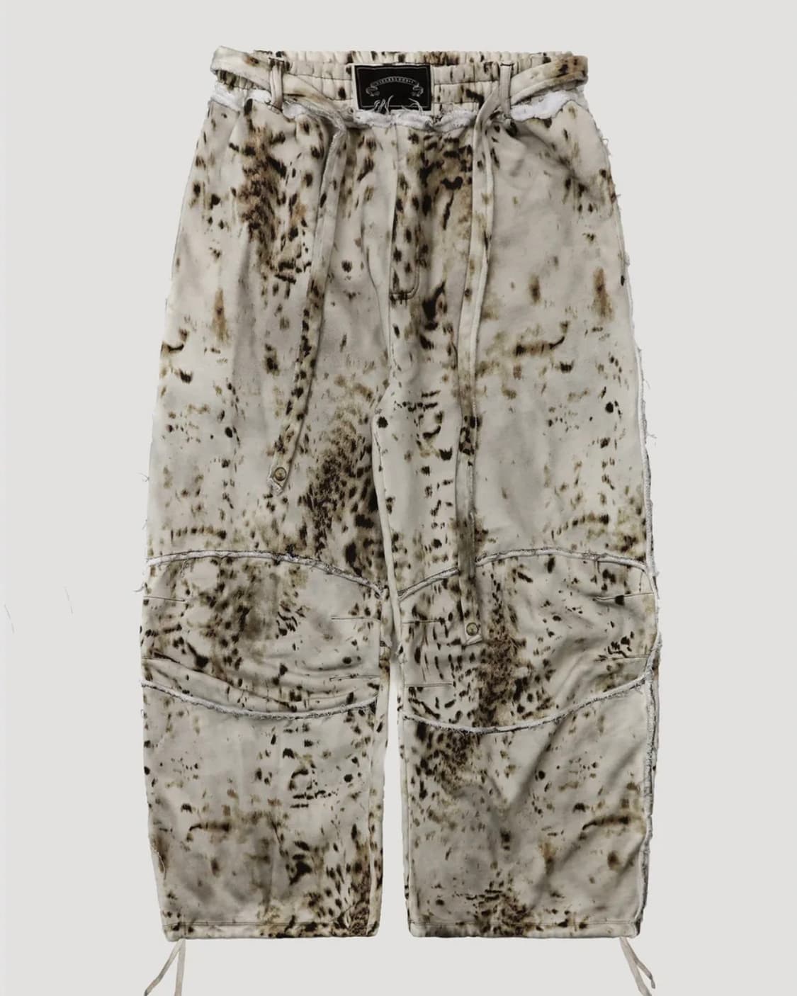 배드블러드 로 엣지 컨벡스 조거 -오일 레오파드 상품이미지3