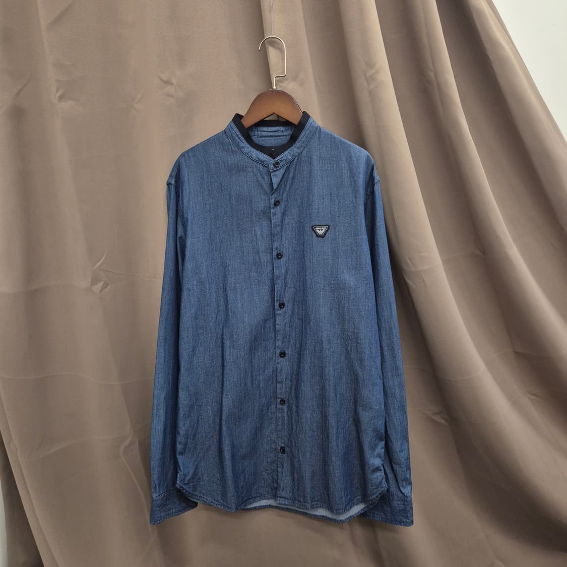 알마니 데님 스타일 코튼 셔츠 100 상품이미지1