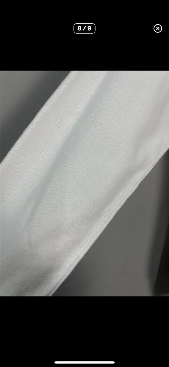 갭 화이트 스펠로고 후드집업 A3584 상품이미지8