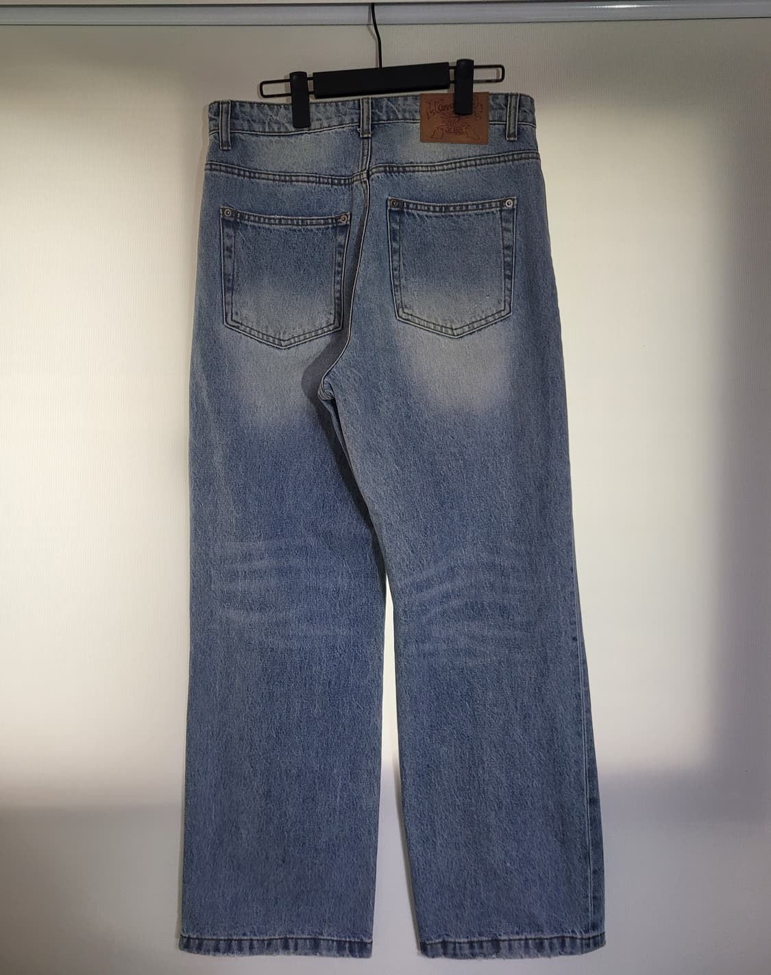 쿠어 세미 워시드 플레어 진스 라이트블루 M 상품이미지3