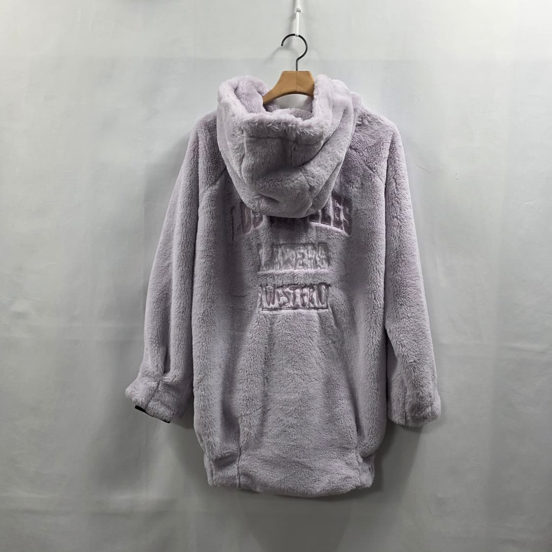 0707 NBA 퍼플 후리스 후드 집업 sx 상품이미지2