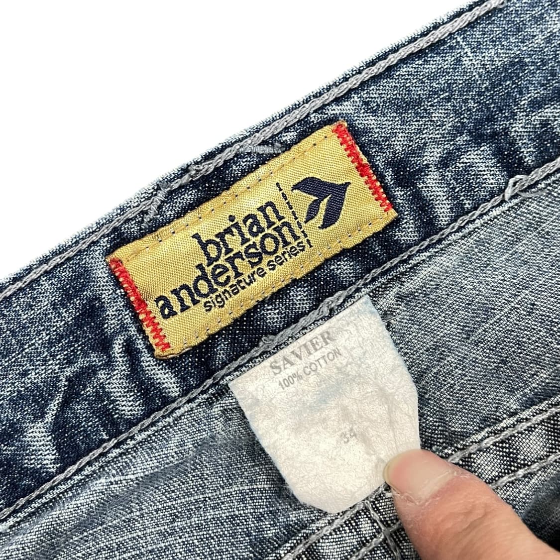 savier Brian anderson 스케이트보드 데님 팬츠 상품이미지7