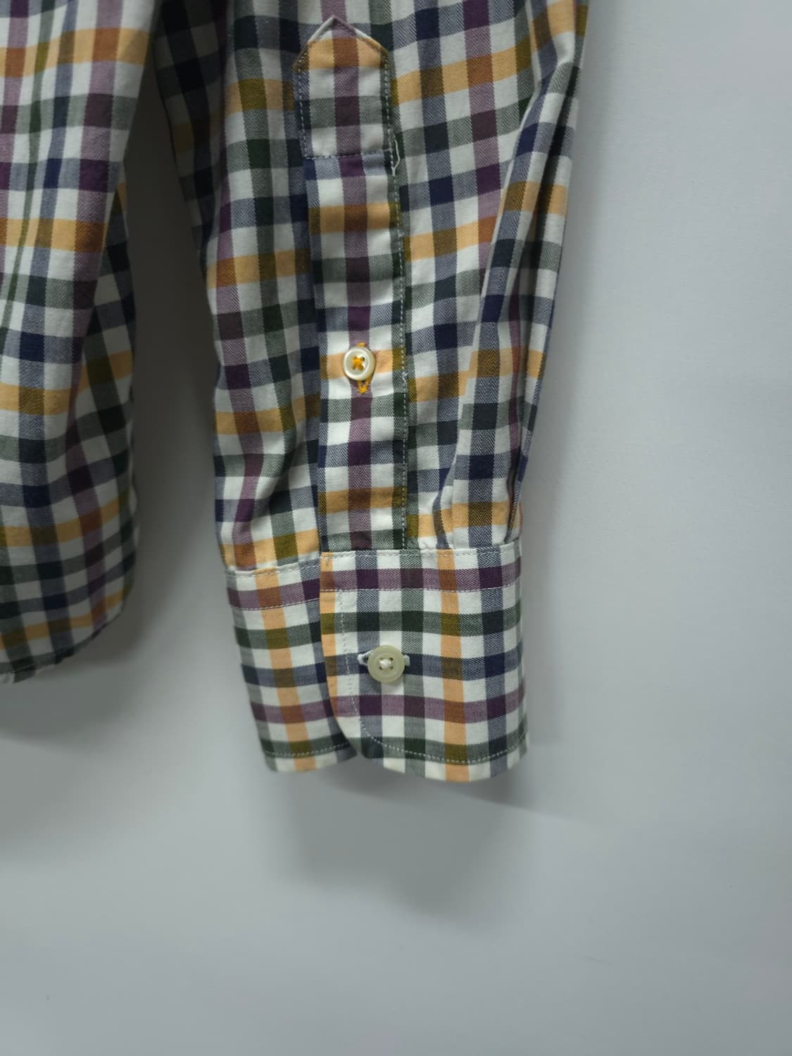 타미힐피거 빈티지핏 멀티 컬러 체크 셔츠 (95~100) 상품이미지9