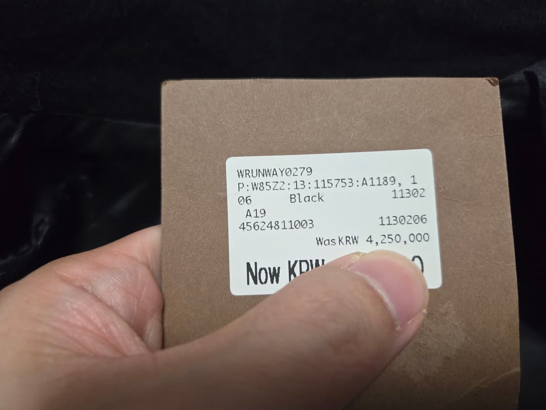 버버리 울 오버사이즈 헤비웨이트 코트  상품이미지6