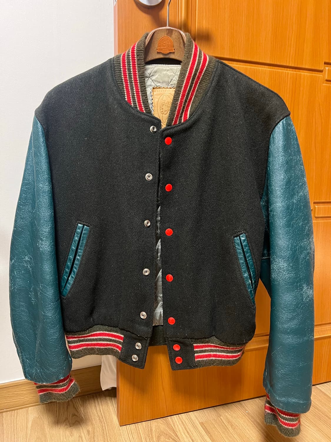 빈티지 골든베어 90s 바시티 상품이미지1