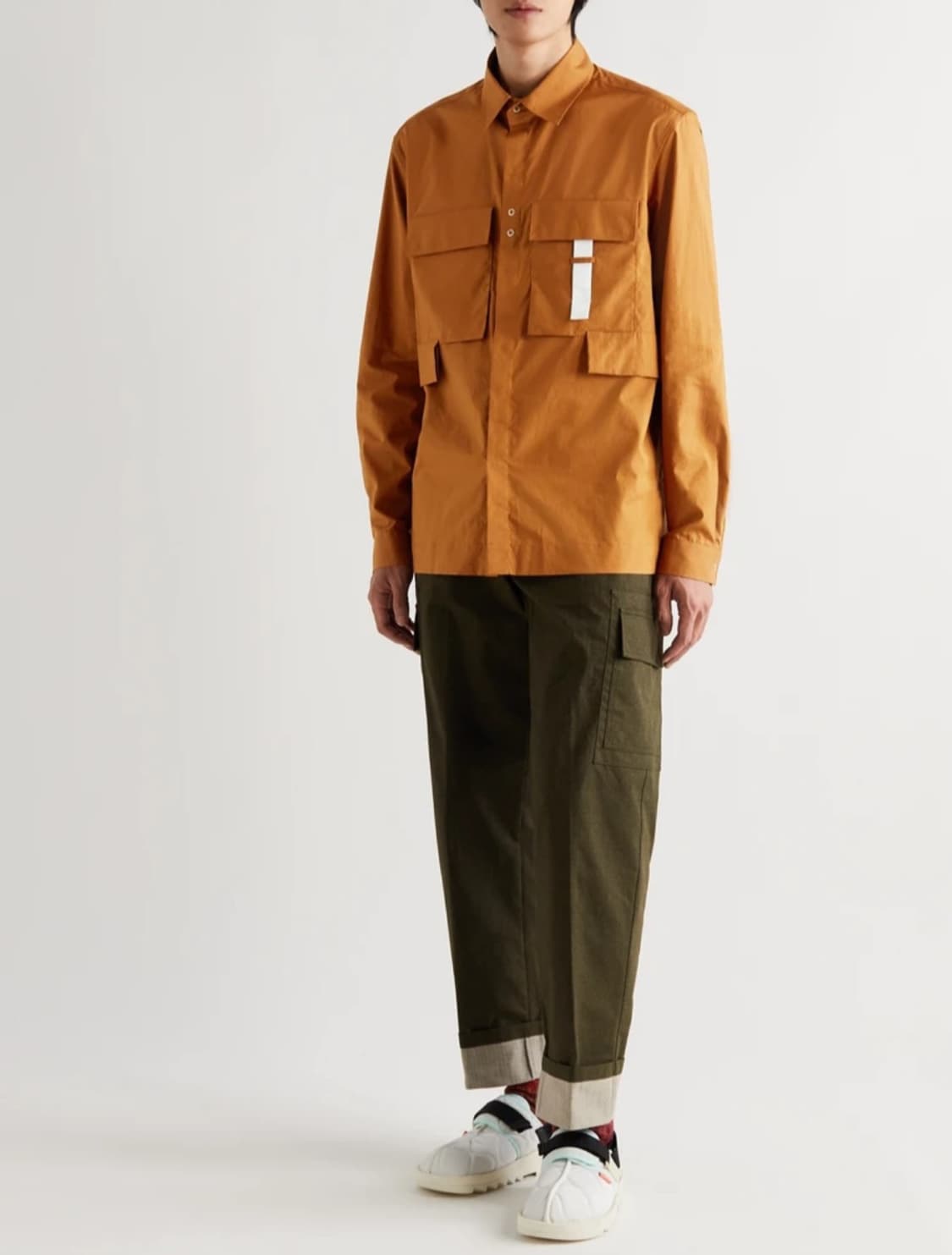 크레이그그린 패치포켓 코튼 립스탑 셔츠 L 상품이미지1