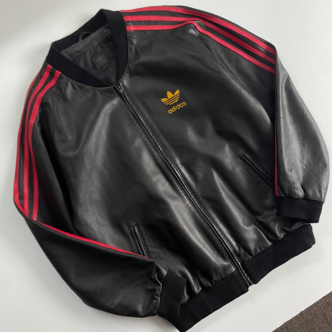 Adidas  아디다스 오리지널 00,s 파이어버드 레더 자켓 상품이미지2