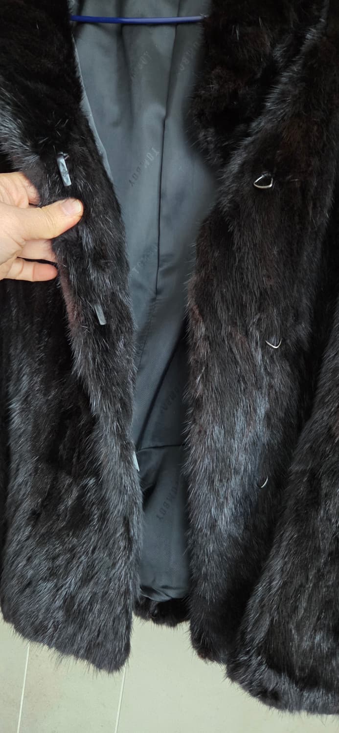 톰보이 밍크코트 66사이즈 택포 상품이미지6