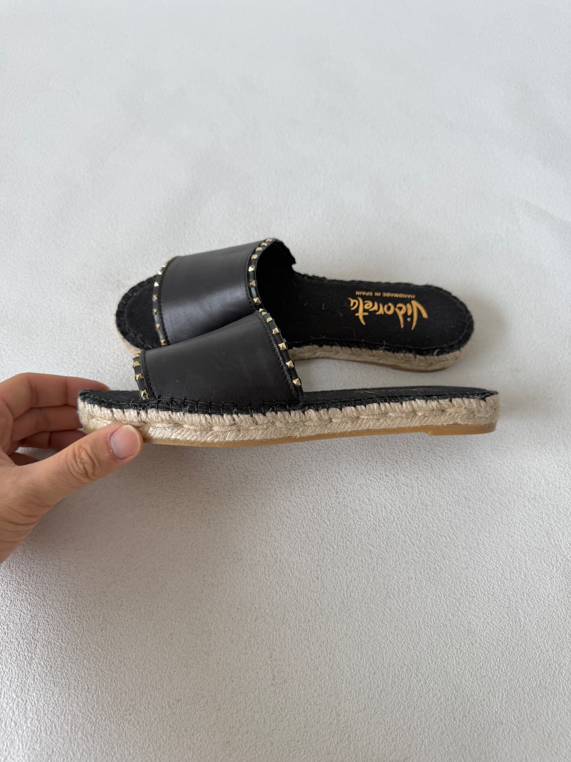 [EU37]비도레타(Vidorreta) 레더 슬리퍼(SPAIN) 상품이미지1