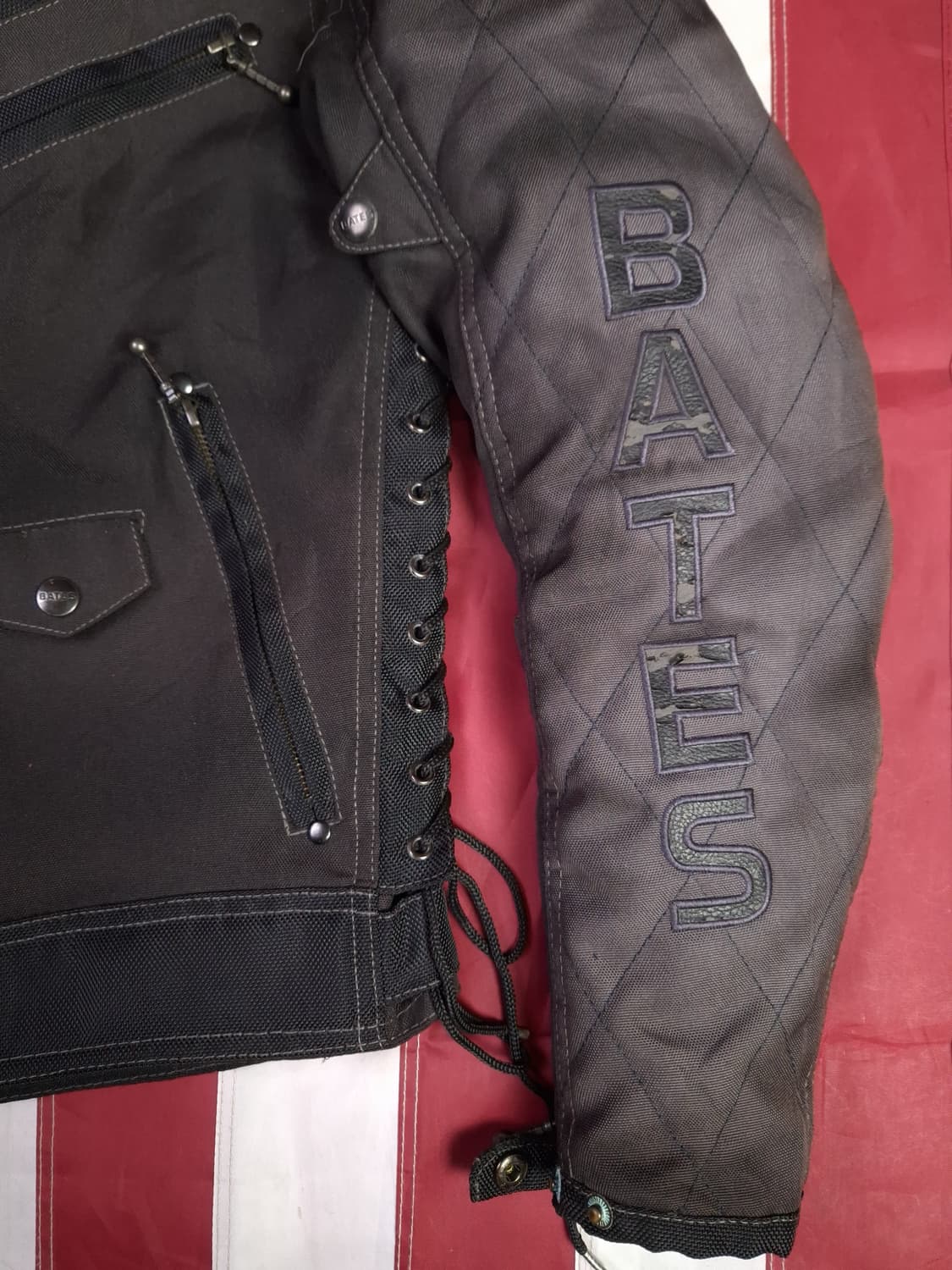 오리지날 베이츠 BATES 레이싱 라이더자켓 상품이미지4