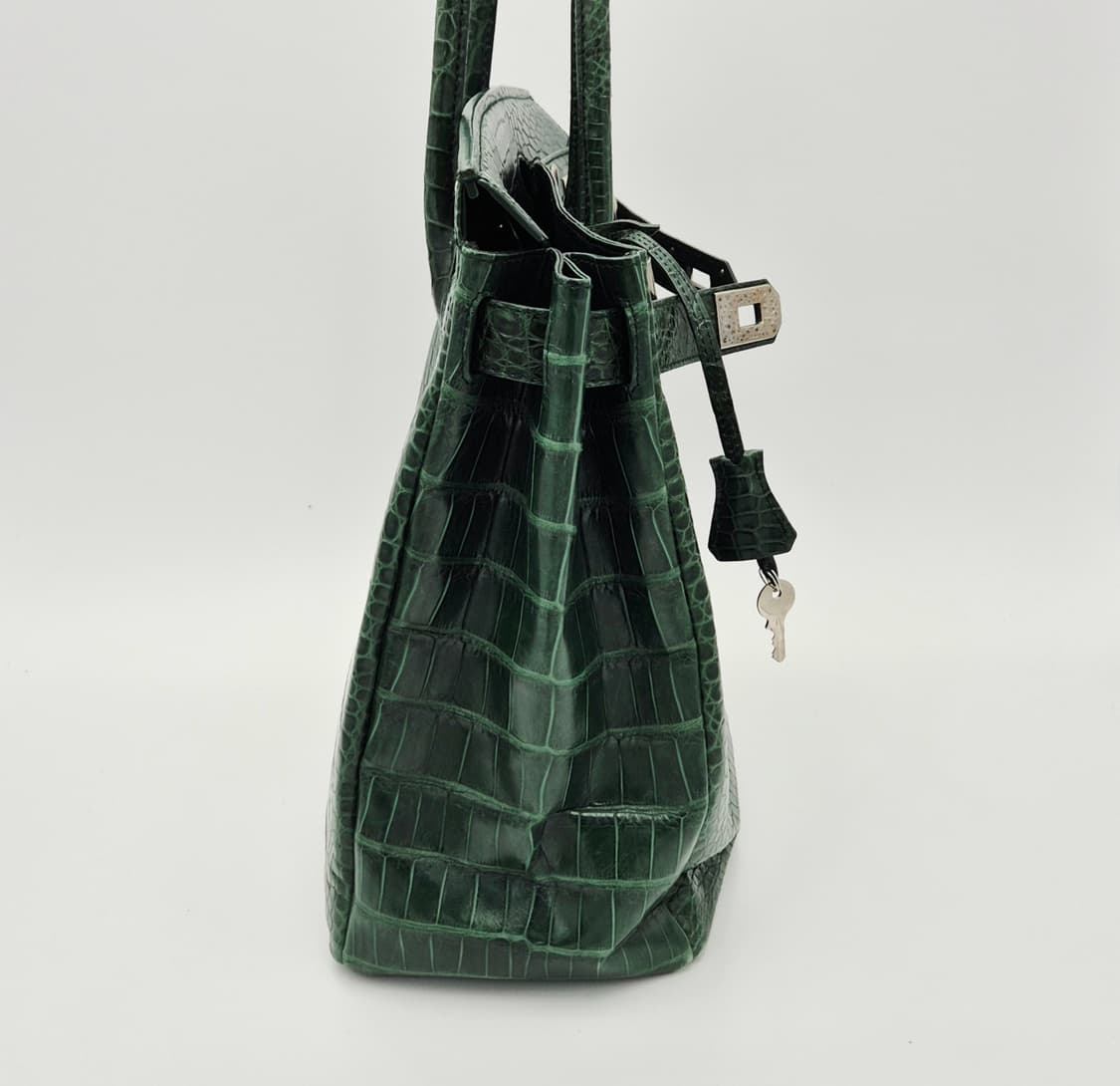 콜롬보 40 크로커 토트백 그린 점보 상품이미지4