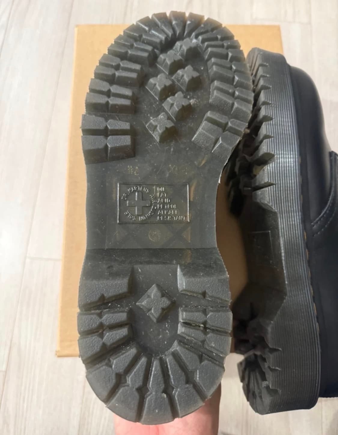 닥터마틴 1461 3홀 벡스 블랙 스무스 250~255 상품이미지3