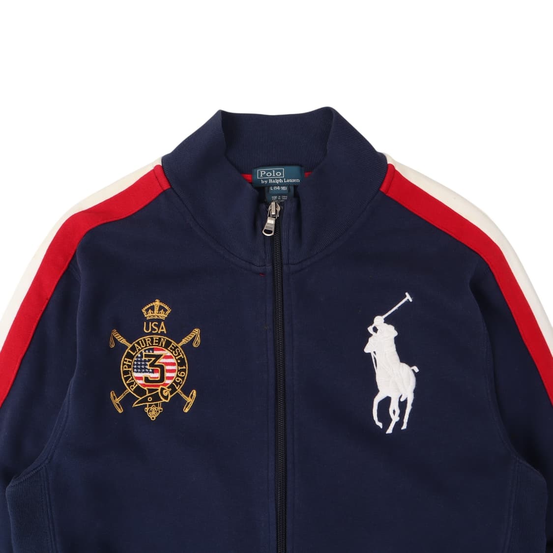 폴로 랄프로렌 빅포니 usa 코튼 집업 자켓 상품이미지2