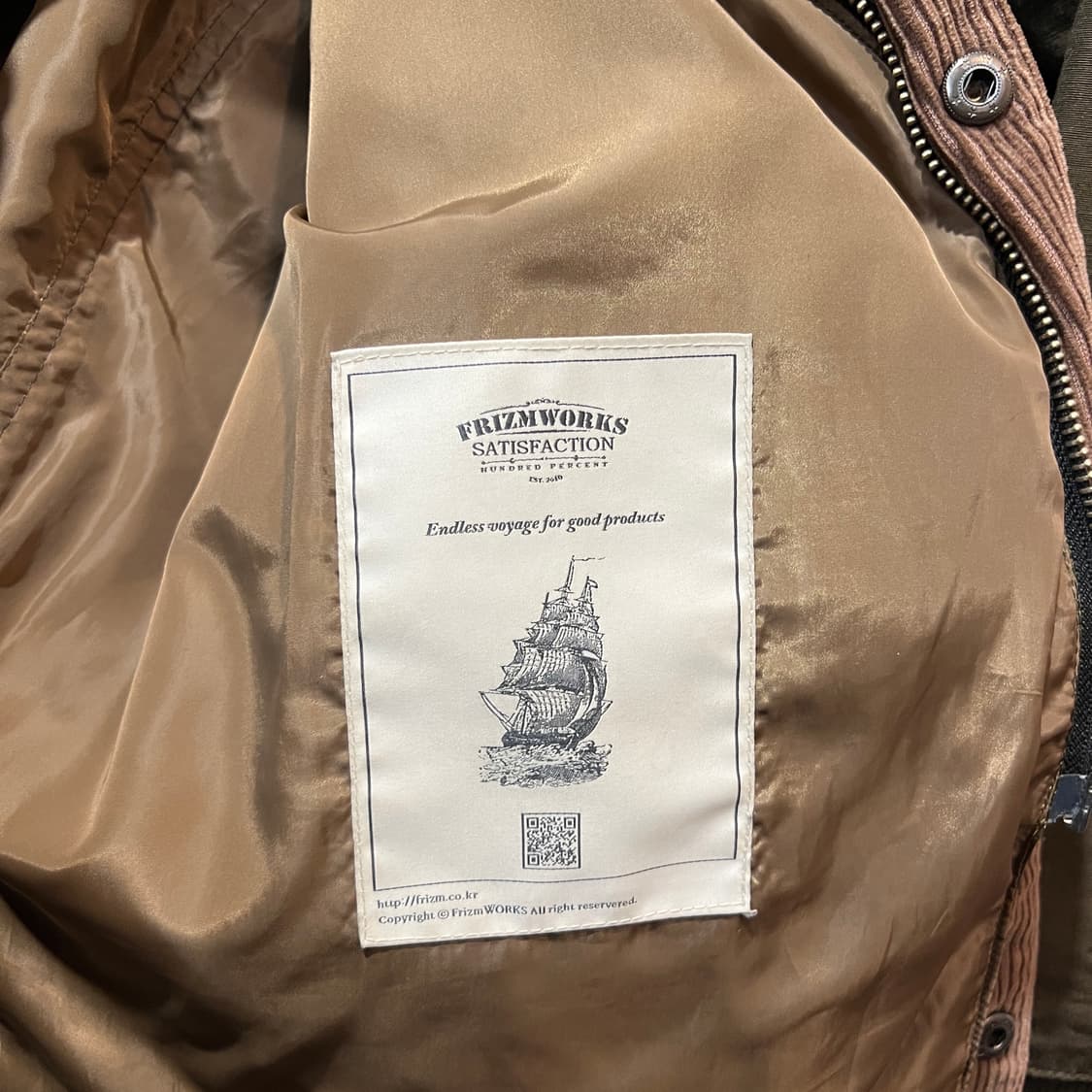 프리즘웍스 필드 야상자켓 상품이미지4