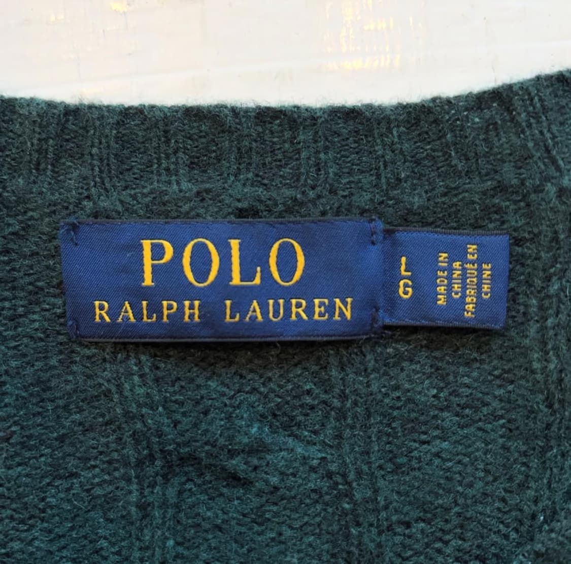 폴로랄프로렌 엑스트라 울 케이블 스웨터 상품이미지4