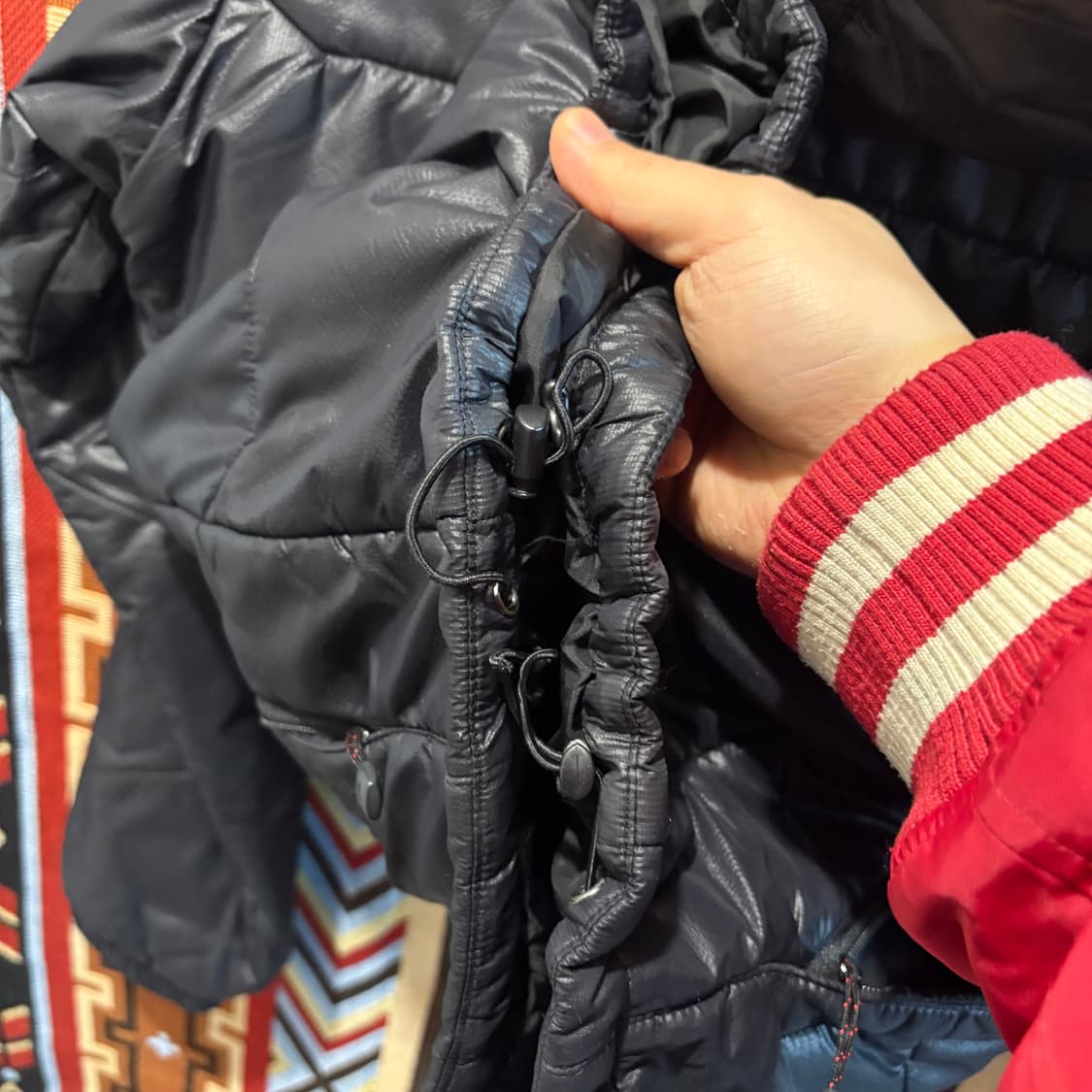 노스페이스 구스다운 경량후드패딩 상품이미지7