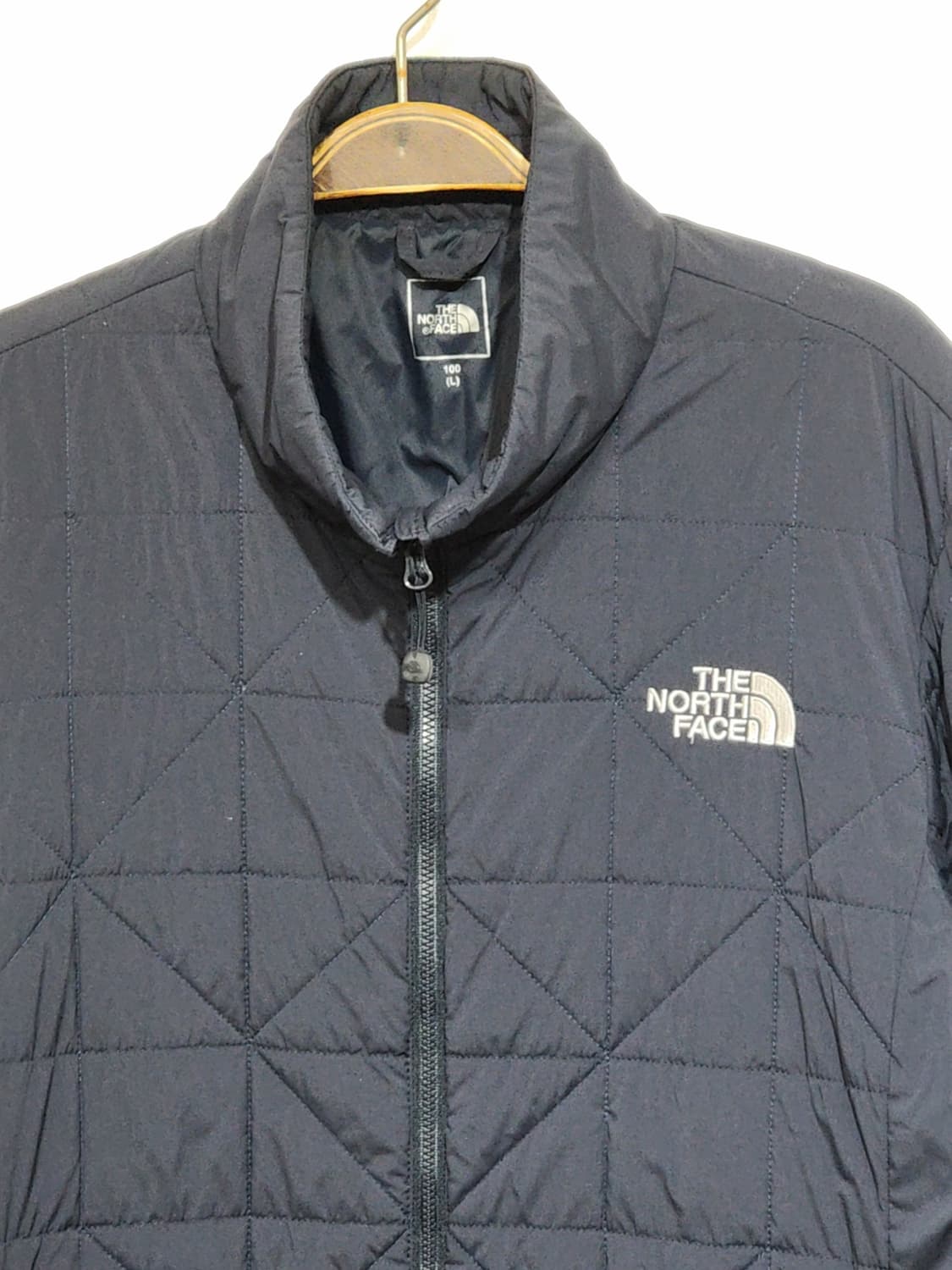 (L) 노스페이스 경량 패딩점퍼 네이비 브이모션 자켓  상품이미지2