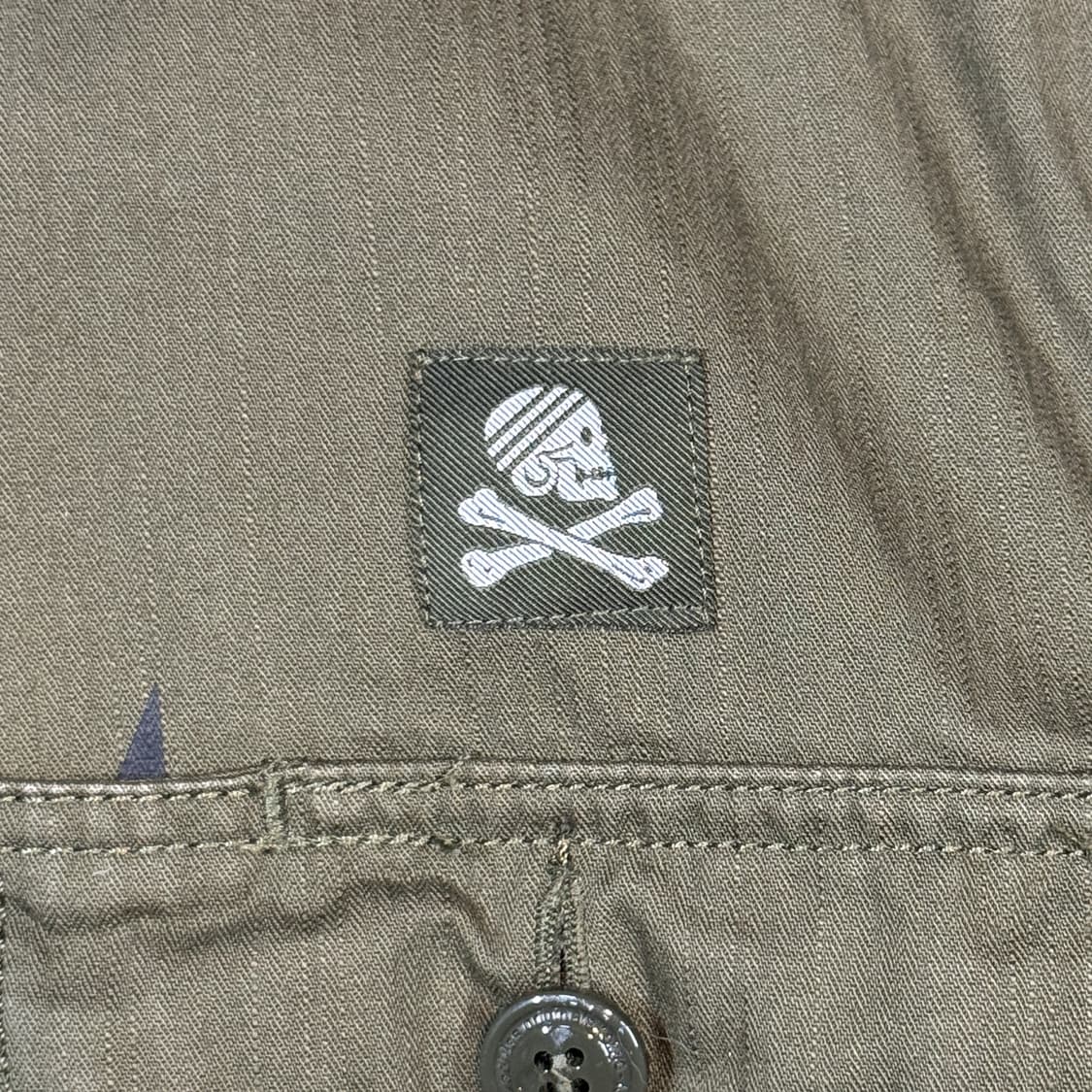 XL) 아디다스 x 네이버후드 나바호 밀리터리 셔츠 자켓 상품이미지4