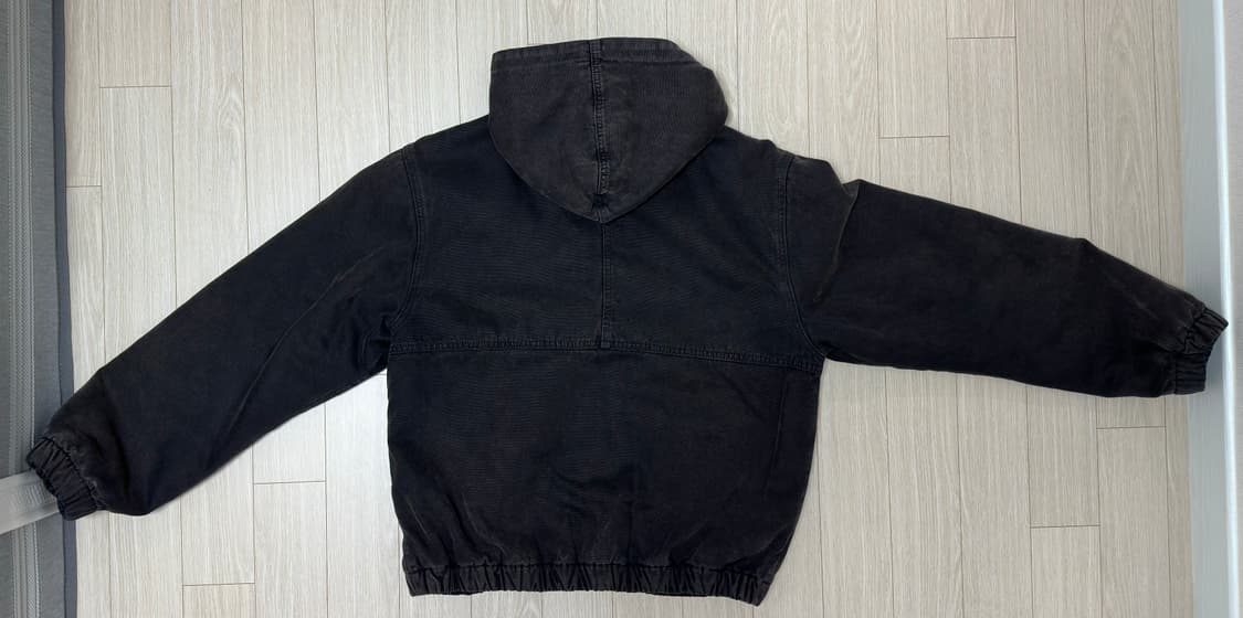 스투시 캔버스 인슐레이티드 워크 자켓 블랙 상품이미지2