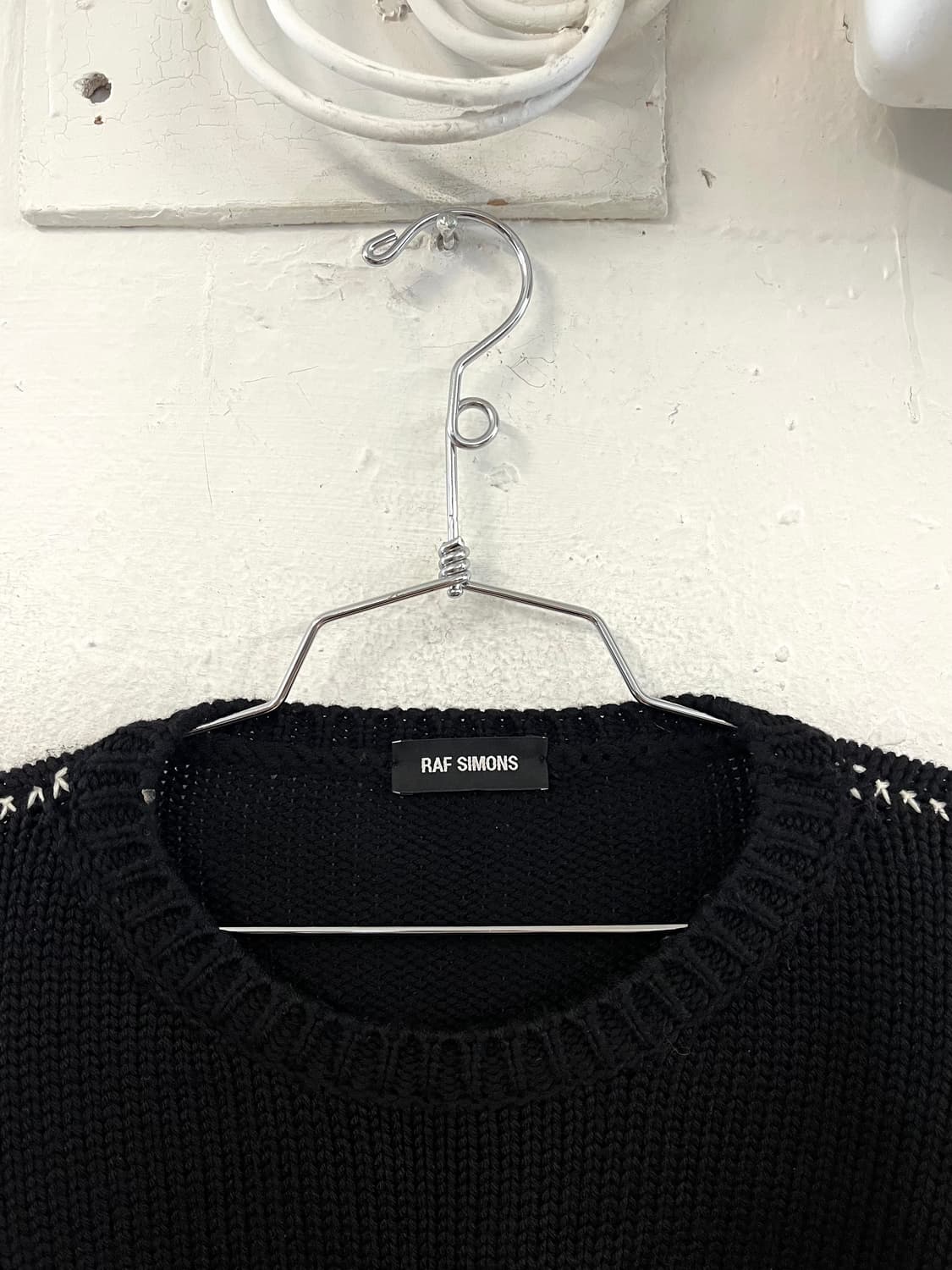 라프시몬스 2017FW 러브 NY 크롭 니트 상품이미지4