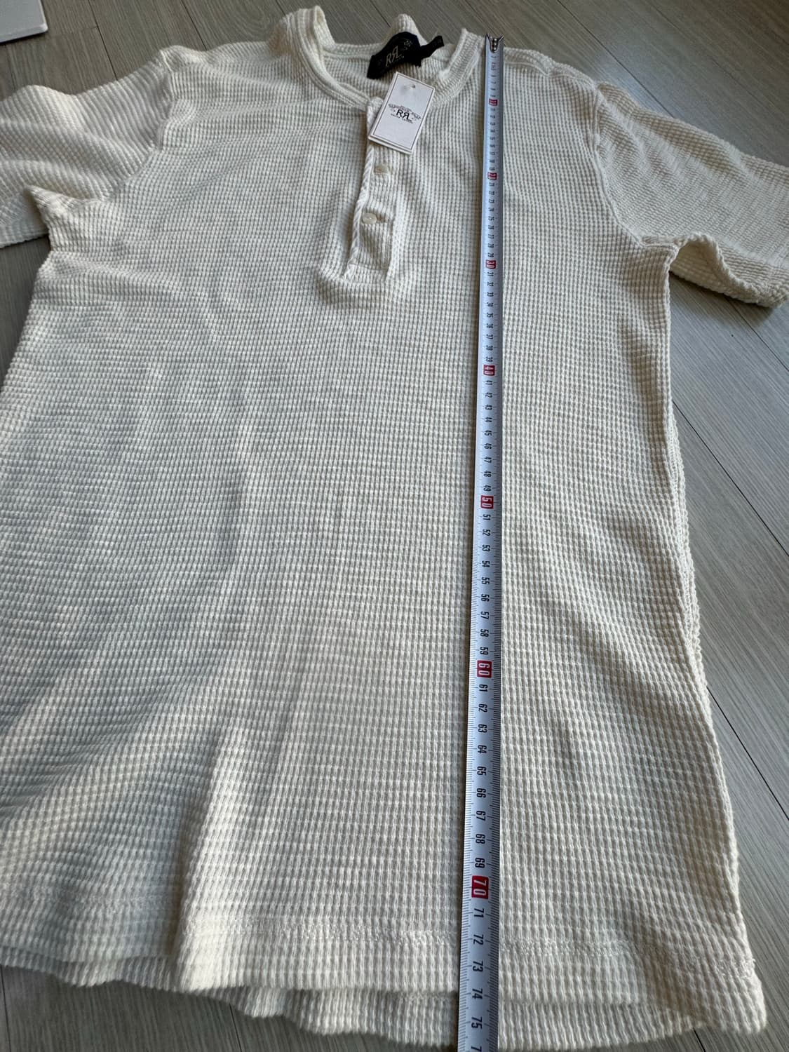 새상품 더블알엘 RRL 와플 헨리넥 반팔 xL 상품이미지6
