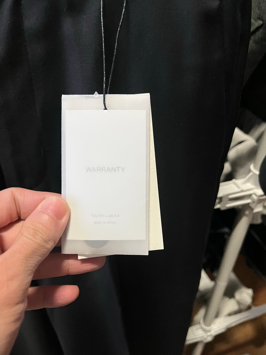 유스 플레어 슬랙스 블랙 S 팝니다 상품이미지5