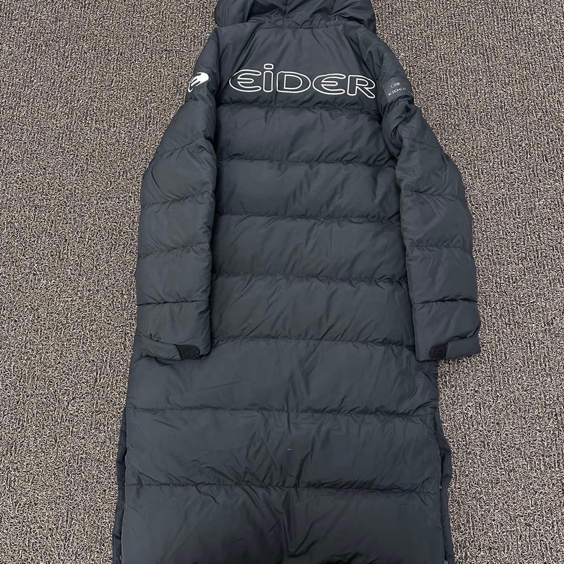 아이더 덕다운 롱패딩 블랙 S 상품이미지4